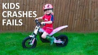 Kids fails on motorcycles 2018 [upl. by Trini]