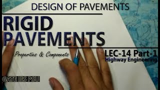 Rigid Pavement  Design of Pavements  Lec14 Part1 [upl. by Staley]