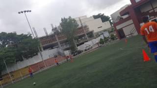 Entrenamiento de futbol Variantes físico tecnicas [upl. by Nunci]