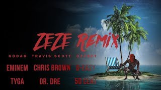 ZEZE Remix  Eminem Tyga GEazy Chris Brown Travis ScottDr Dre50 CentOffset Nitin Randhawa [upl. by Conall]