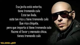 Pitbull  Culo ft Lil Jon Lyrics [upl. by Ewolram]