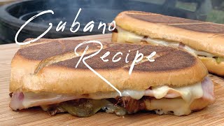 Cubano Recipe  Grilled Cuban Sandwich Recipe  The Barbecue Lab 4K [upl. by Saxela]