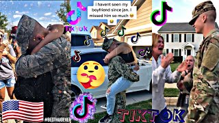 Most Famous Military Coming Home Tik tok Compilation 🇺🇸 🥺❤ La compilación militar mas famosa d 🇺🇸🥺❤ [upl. by Crandell]