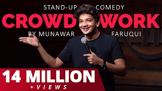 StandUp Comedy  Crowd Work by Munawar Faruqui [upl. by Ahseetal]