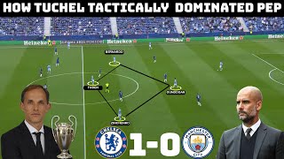 Tactical Analysis  Chelsea 1  0 Manchester City  How Tuchel Secured The Champions League [upl. by Shanie675]