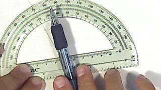 How to use a protractor [upl. by Mima977]