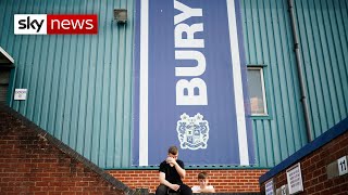 Bury FC expelled from the EFL [upl. by Nylhsa]