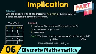 Logical Operators − Implication Part 1 [upl. by Arissa]