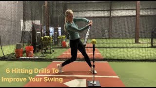 6 Hitting Drills to Improve Your Swing [upl. by Nageet]