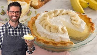 The BEST Banana Cream Pie Recipe [upl. by Leummas]