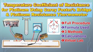 Temperature Coefficient of Platinum Resistance  Full Experiment  Practical File [upl. by Ydur]