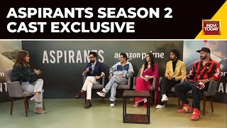 Aspirants Cast Exclusive Naveen Sunny Namita And Others On Season 2 [upl. by Idolah]