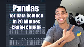 Pandas for Data Science in 20 Minutes  Python Crash Course [upl. by Pruter962]