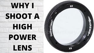 Why I Shoot a High Power Lens For Archery [upl. by Airret]