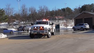 RARE MP833 Responding I Kentland Volunteer Fire Department [upl. by Rosel]