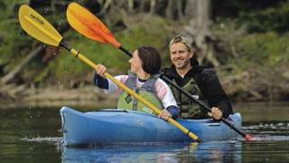 How to Paddle a Tandem Kayak [upl. by Esyak]