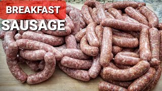 How To Make Your Own Sausage At Home  Breakfast Sausage Recipe [upl. by Ursala]