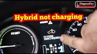 hybrid not charging [upl. by Airoled]