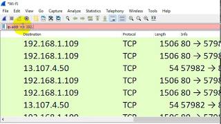 How to Filter by specific IP Address using Wireshark [upl. by Nappy632]