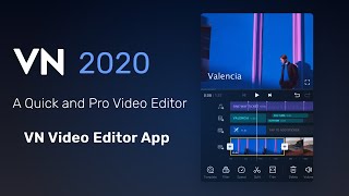 A Quick and Pro Video Editor丨VN Video Editor App [upl. by Uamak]