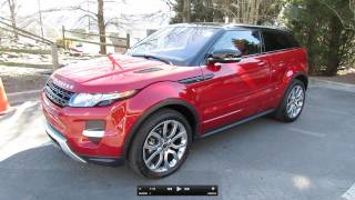 2012 Range Rover Evoque Coupe Pure Plus Dynamic Start Up Exhaust and In Depth Tour [upl. by Akirej]