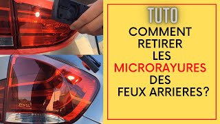 COMMENT RETIRER LES MICRORAYURES DES FEUX ARRIERES  LIQUID ELEMENTS A1000 V3 [upl. by Ahset]