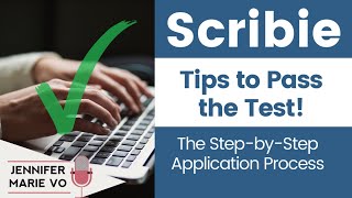 Scribie Transcription Application Process and Review How to Pass the Test [upl. by Ecnahc]