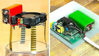 17 DIY ELECTRONIC inventions YOU can create for home [upl. by Nomed153]