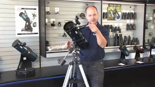 How to Use the Orion StarBlast 45 Equatorial Reflector Telescope [upl. by Cosma]