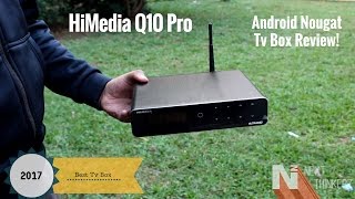 HiMedia Q10 Pro Review with Unboxing  Runs on Android Nougat 70 TV Box4K [upl. by Aid999]