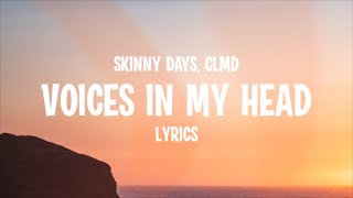 Skinny Days amp CLMD  Voices In My Head Lyrics [upl. by Nap]