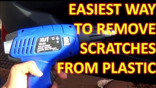 How to remove SCRATCHES from plastic PERMANANTLY [upl. by Ehtiaf]