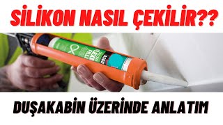 Silikon Nasıl Çekilir  Uzmanından Duşakabin Silikon Çekme Taktikleri  Yapıdükkanım [upl. by Ihsar]