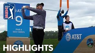 19yearold Akshay Bhatia shoots 8under 64  Round 1  ATampT Pebble Beach  2021 [upl. by Nisbet797]