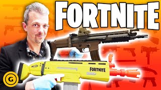 Firearms Expert Reacts To Fortnites Guns [upl. by Suirauqram]