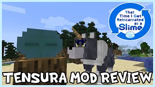 OVER 70 SKILLS ISEKAI BOSSES amp MORE Minecraft That Time I Got Reincarnated as a Slime Mod Review [upl. by Nevai]