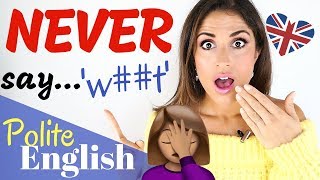 Polite British Expressions  How to Speak English Politely [upl. by Safire463]