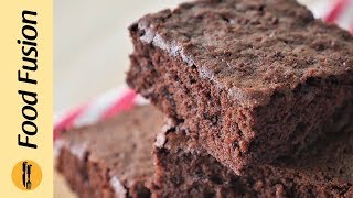 Chocolate Brownie Recipe By Food Fusion [upl. by Prospero]