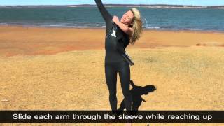 HOW TO PUT ON A TRIATHLON WETSUIT  XTERRA WETSUITS [upl. by Gaughan]