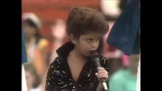 Bruno Mars performance at Aloha Bowl 1990 [upl. by Niarb]