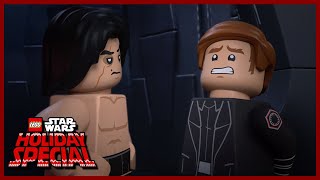 Ben Swolo Kylo Ren Shirtless  LEGO Star Wars Holiday Special 2020 [upl. by Ajim364]