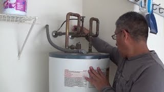 ¿Como cambiar un calentador electrico de agua  How to change an electric heater [upl. by Rez]