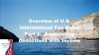 Overview Part 4 Associating Deductions with Income [upl. by Ettenawtna]