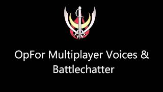 Modern Warfare 2  OpFor Multiplayer Voices amp Battle Chatter [upl. by Loredo]