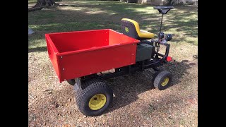 Building a Motorized WheelBarrow [upl. by Niawtna66]