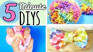 5 Minute Crafts To Do When Youre Bored  Easy DIYS [upl. by Assilanna261]