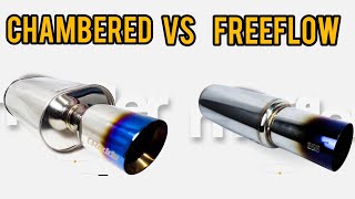 Why CHAMBERED mufflers sounds deeper than FREEFLOW [upl. by Telocin]