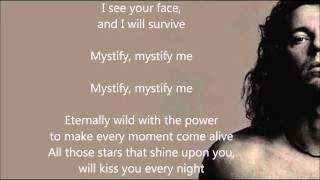 INXS  Mystify  HQ  Scroll Lyrics  quot22quot [upl. by Naylor]