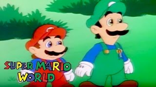 Super Mario World  A LITTLE LEARNING  Super Mario Brothers  Cartoons For Kids [upl. by Nivrad163]