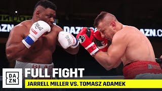 FULL FIGHT  Jarrell quotBig Babyquot Miller vs Tomasz Adamek [upl. by Noby266]